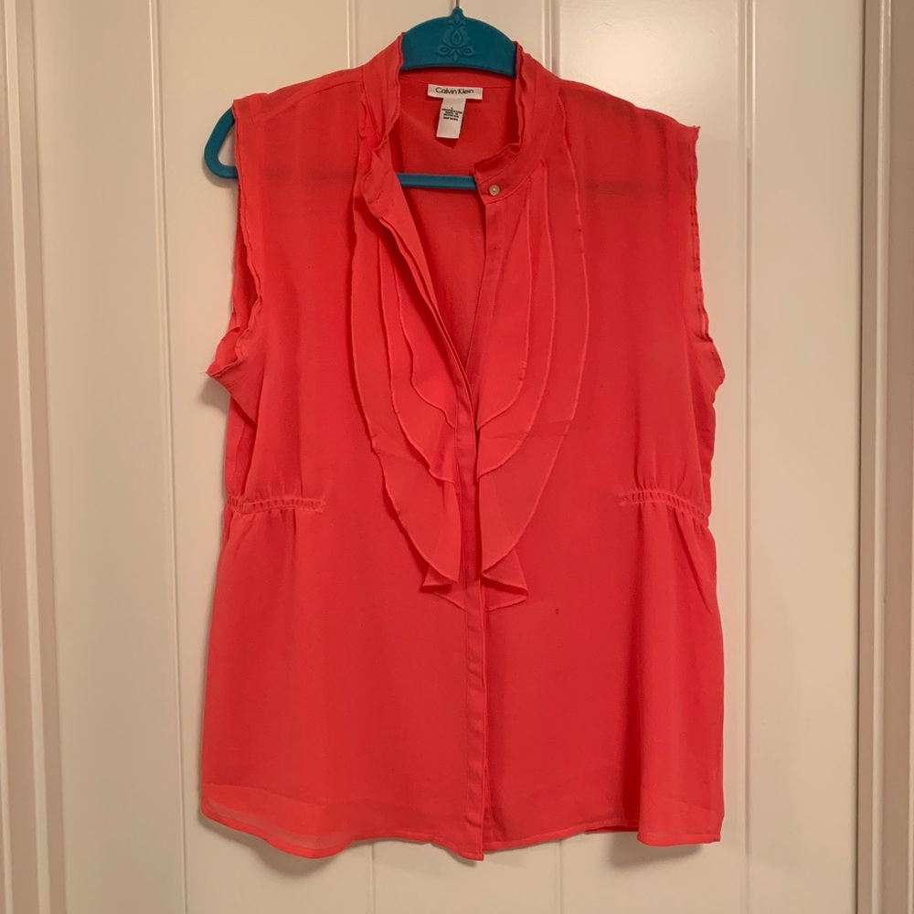 COPY - Calvin Klein Sleeveless Blouse